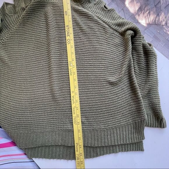 B_Envied Keyhole Sleeved Sweater Tunic - Large‎ - Picture 3 of 9